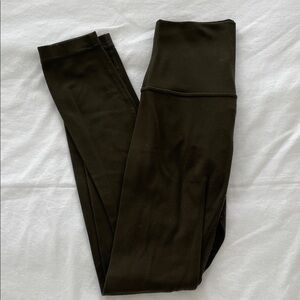 lululemon 25” Forest Green Align leggings